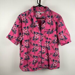 Their Nibs Pink Parrot Cotton Pyjamas Nightshirt Sleepwear Summer Size L